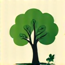 Bird and tree, signifying biodiversity and wildlife support.