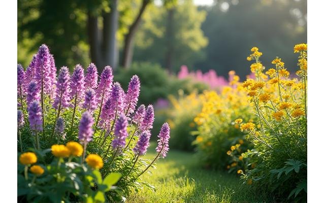 Charlotte Spring Native Garden